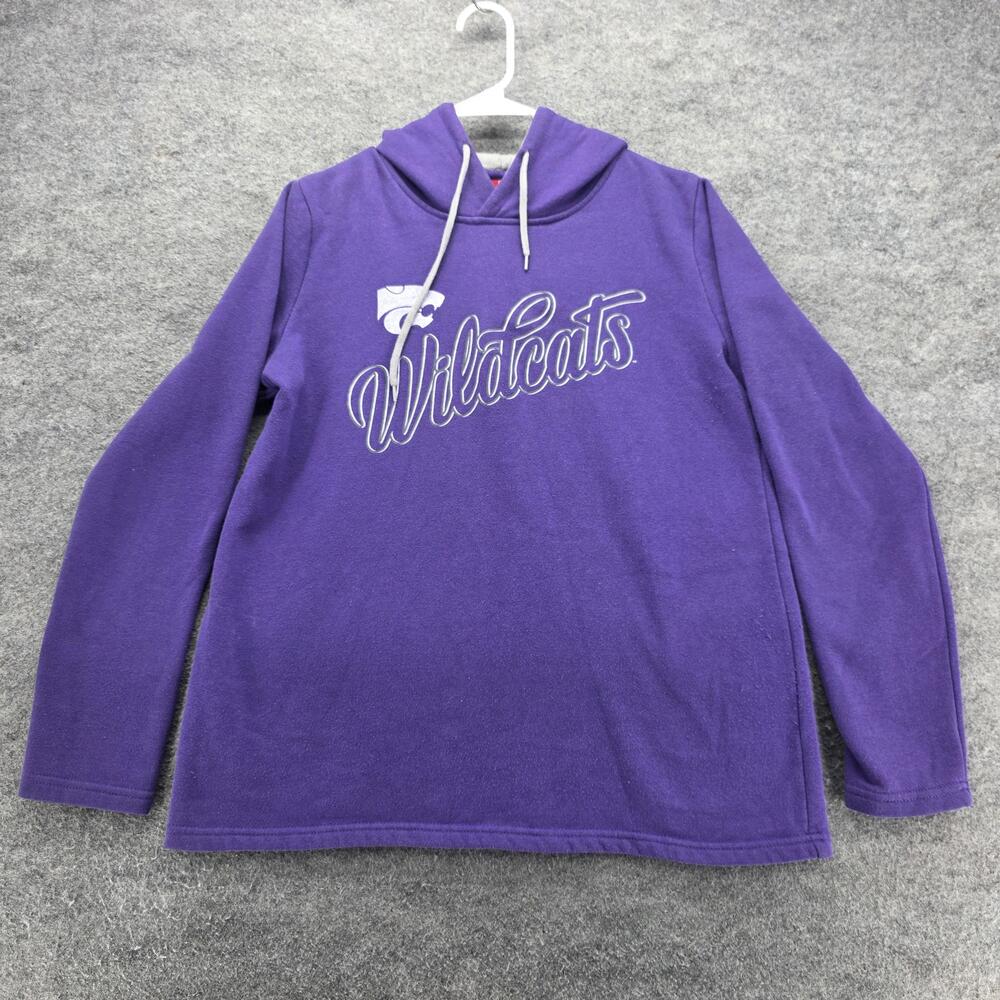 Kansas State Wildcats Hoodie Sweatshirt Mens Medium NCAA Basketball Colosseum